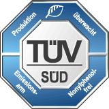 TÜV (à faible taux d'émissions / sans nonylphénol) TÜV (à faible taux d'émissions / sans nonylphénol)