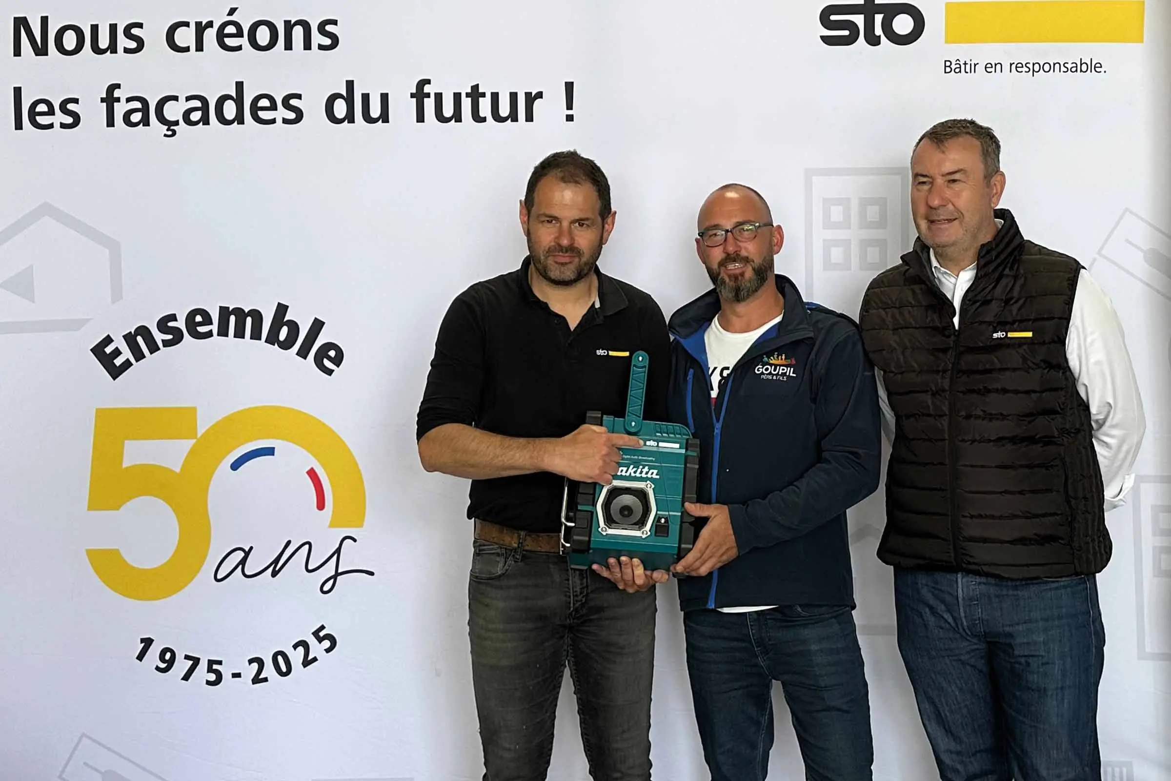 Gagnant radio Makita Sto _ JPO Rennes _ Goupil Père et Fils