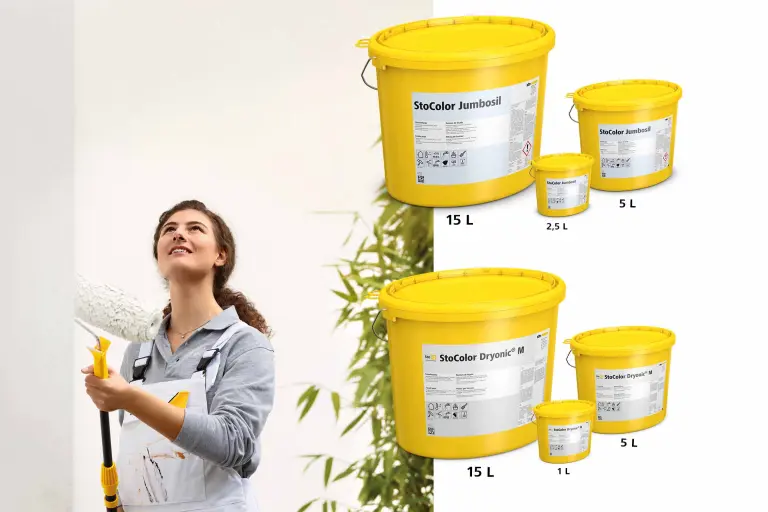 Nouveaux conditionnements Peintures Sto