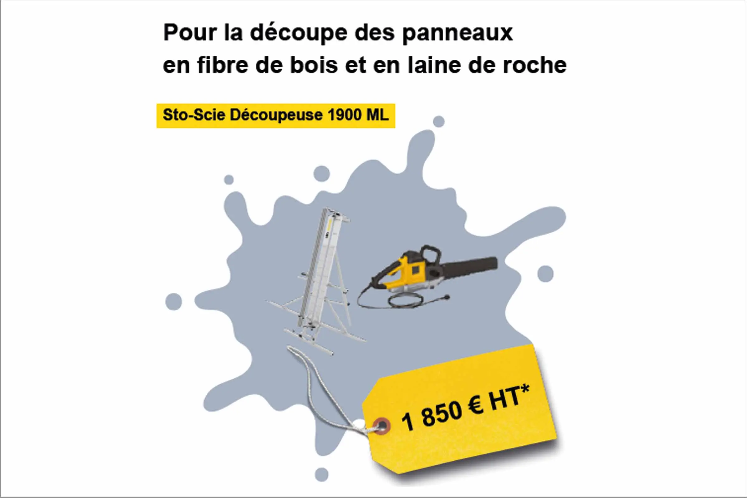 Promo Sto-Scie découpeuse 1900 ML
