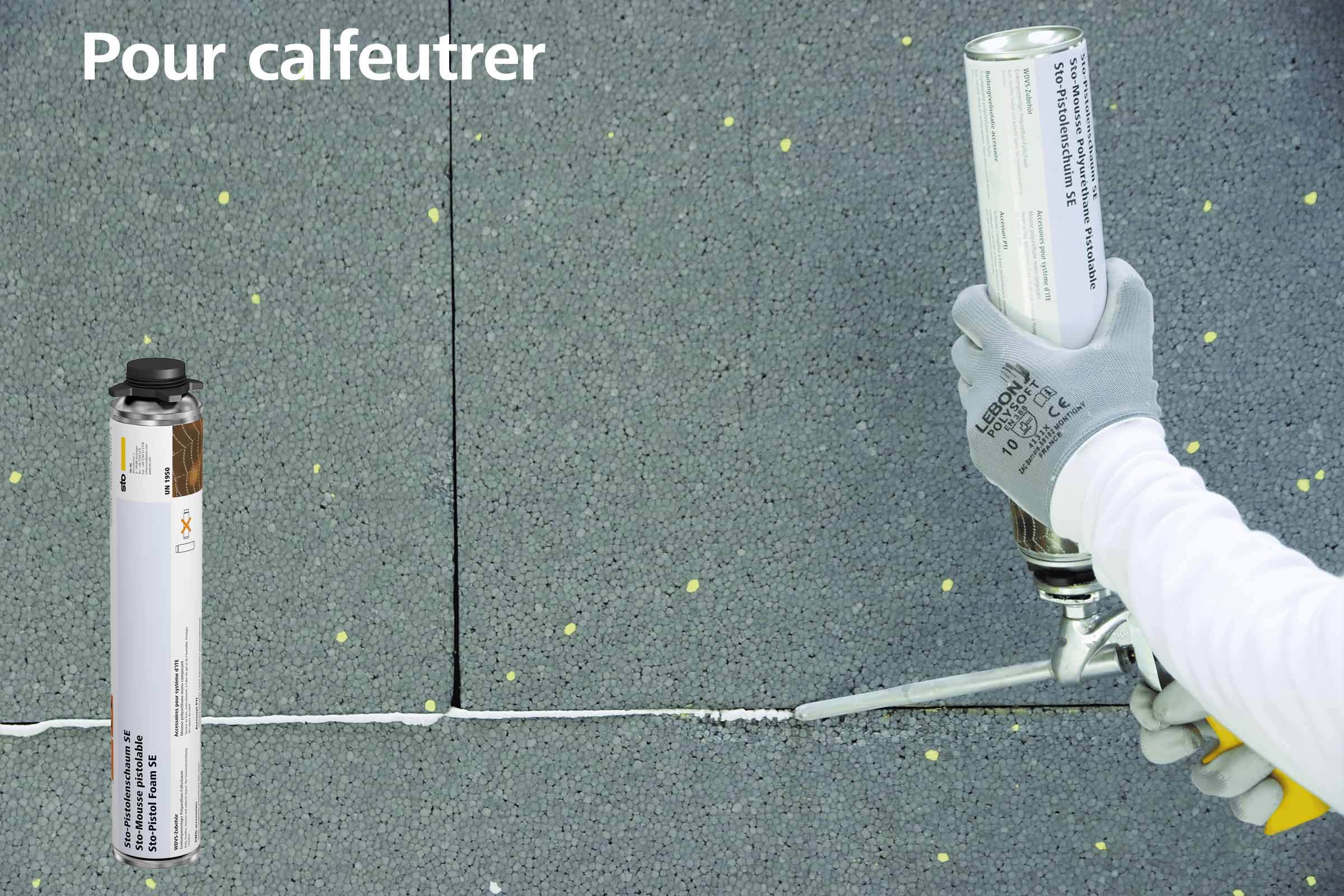 Sto-Mousse Polyuréthane Pistolable