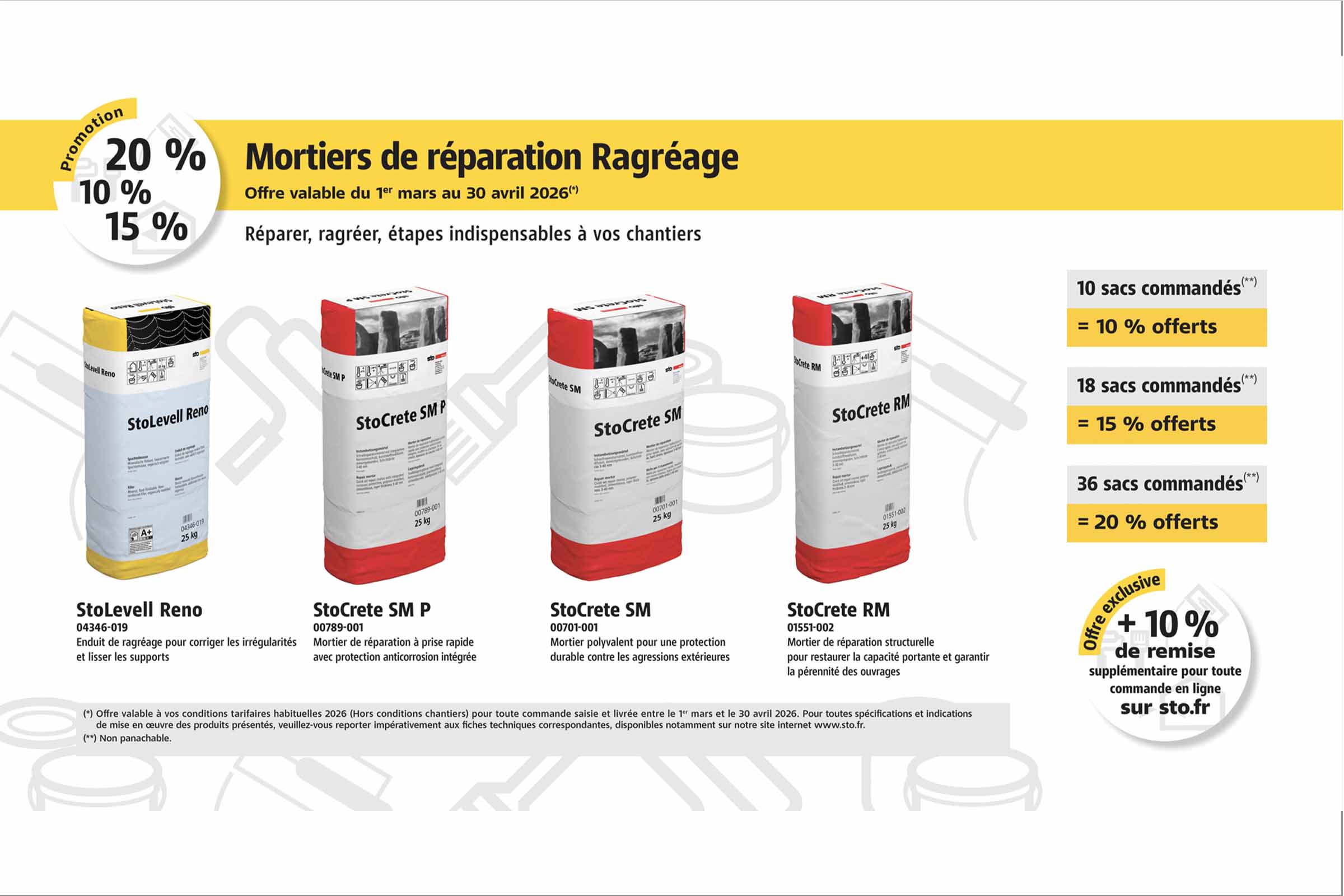 Promo Mortier 2026