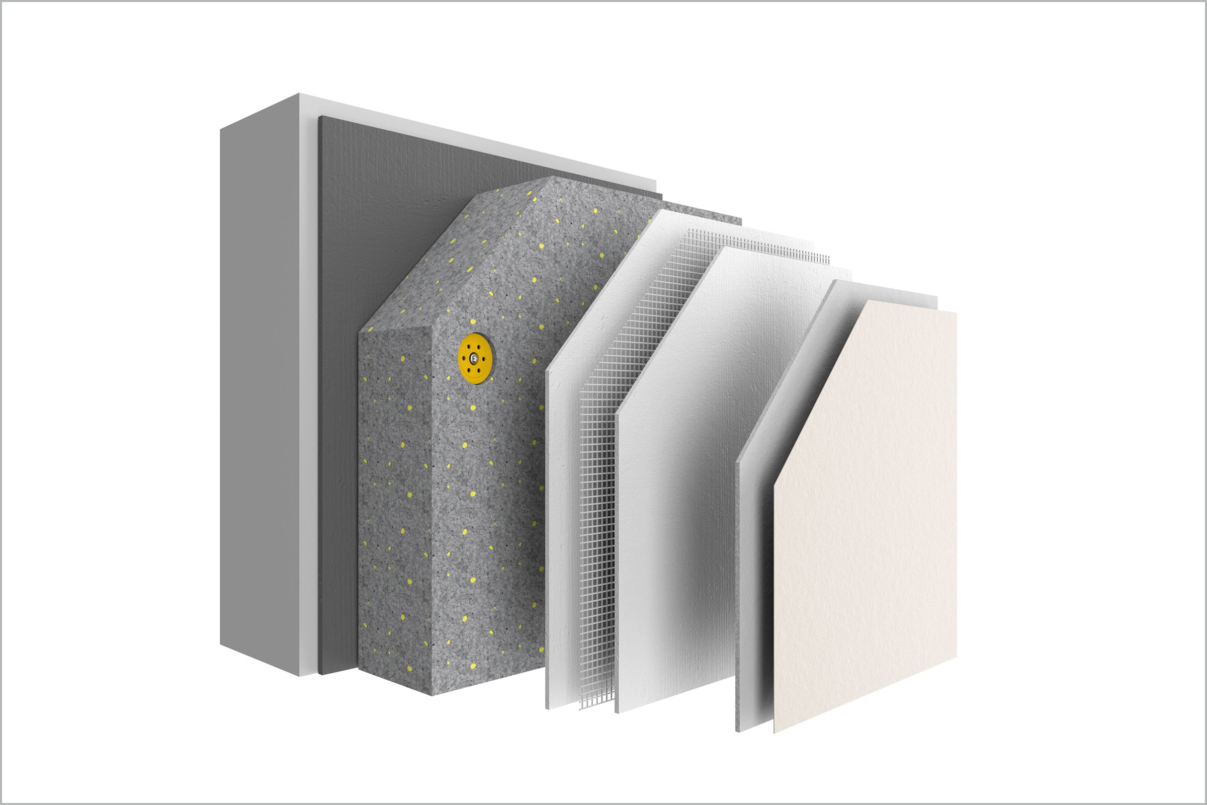 Eclaté système ITE StoTherm AimS Top31 Biomass