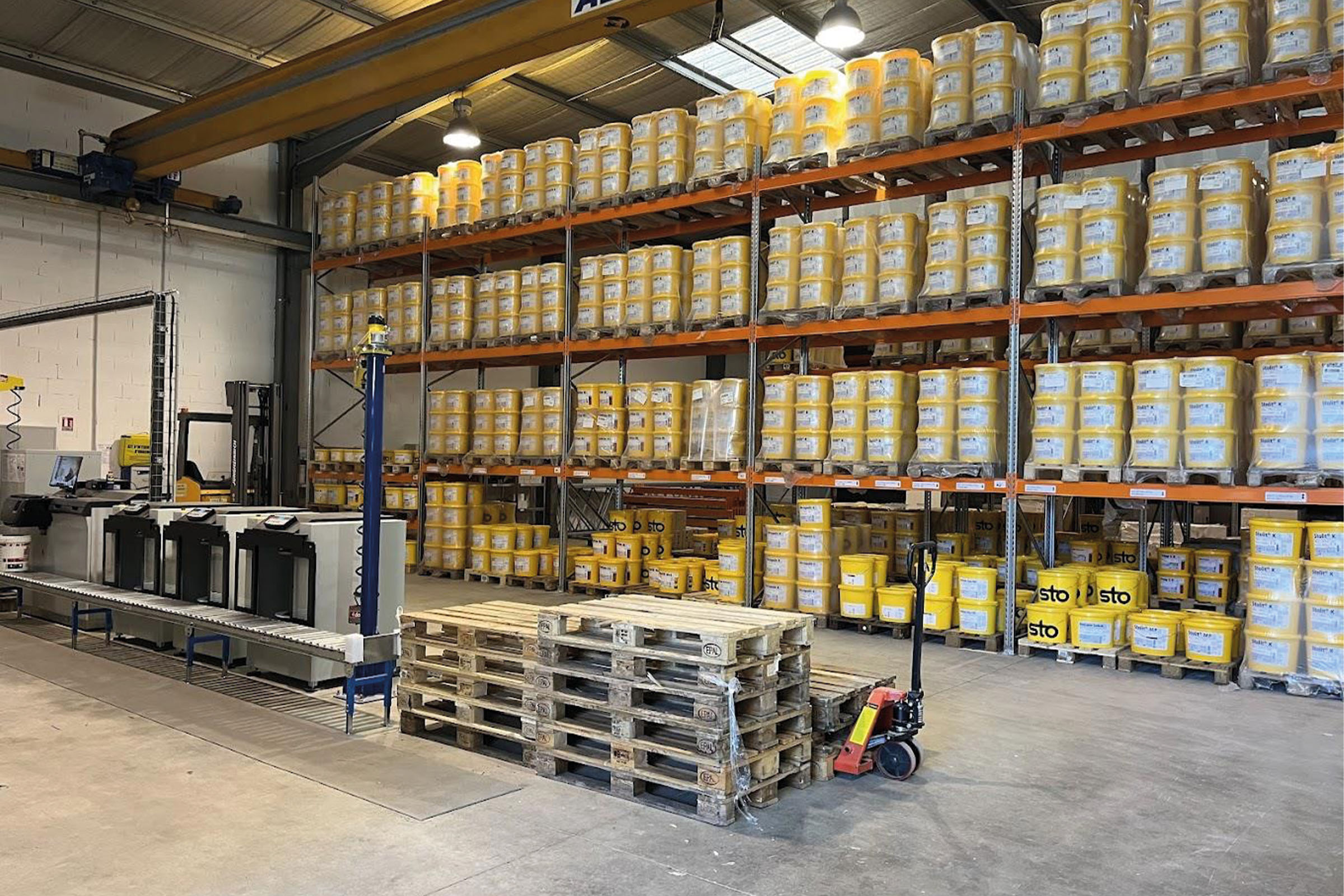 Agence Sto Montpellier - Zone de stockage