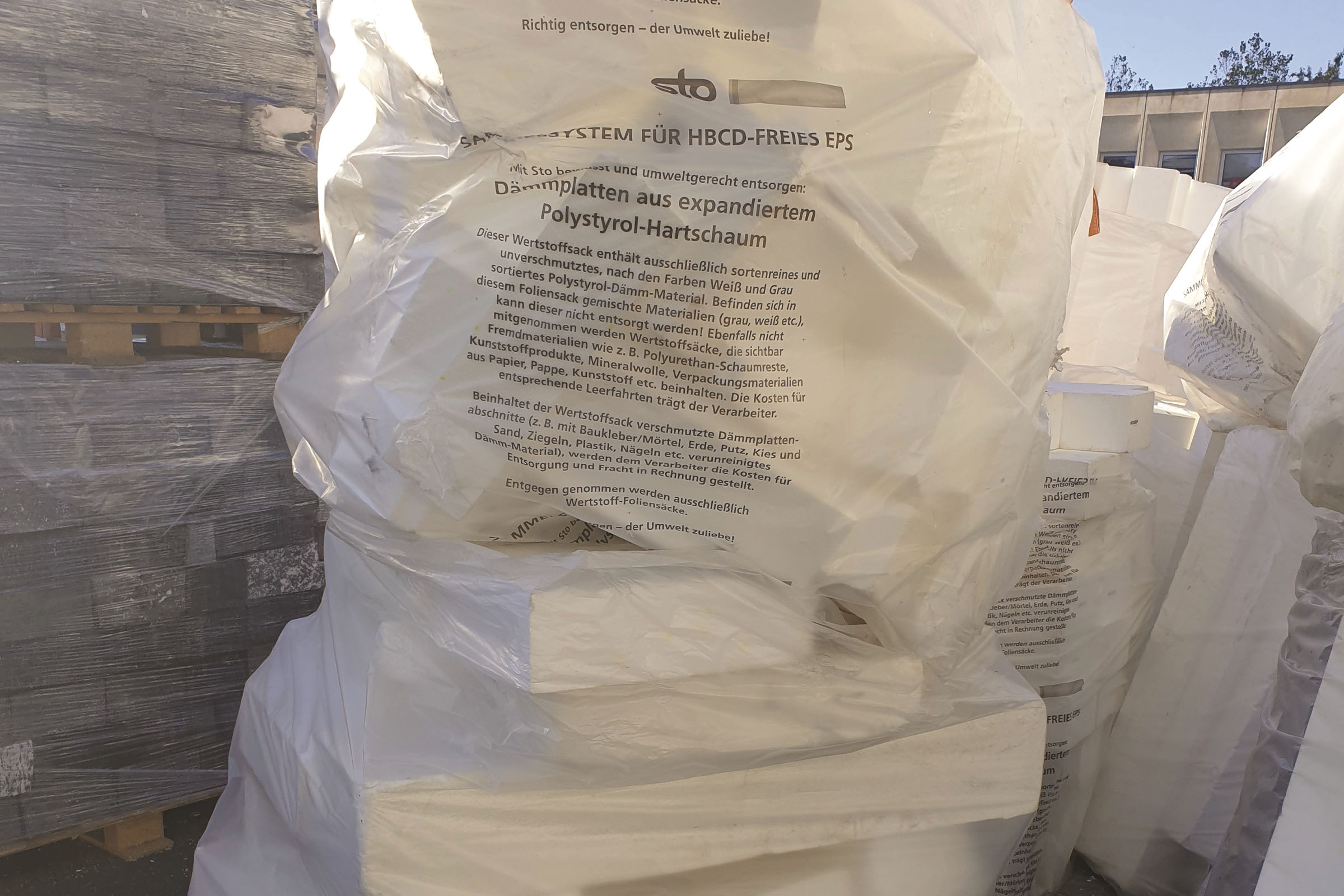 Gestion déchets Sto - Recyclage PSE