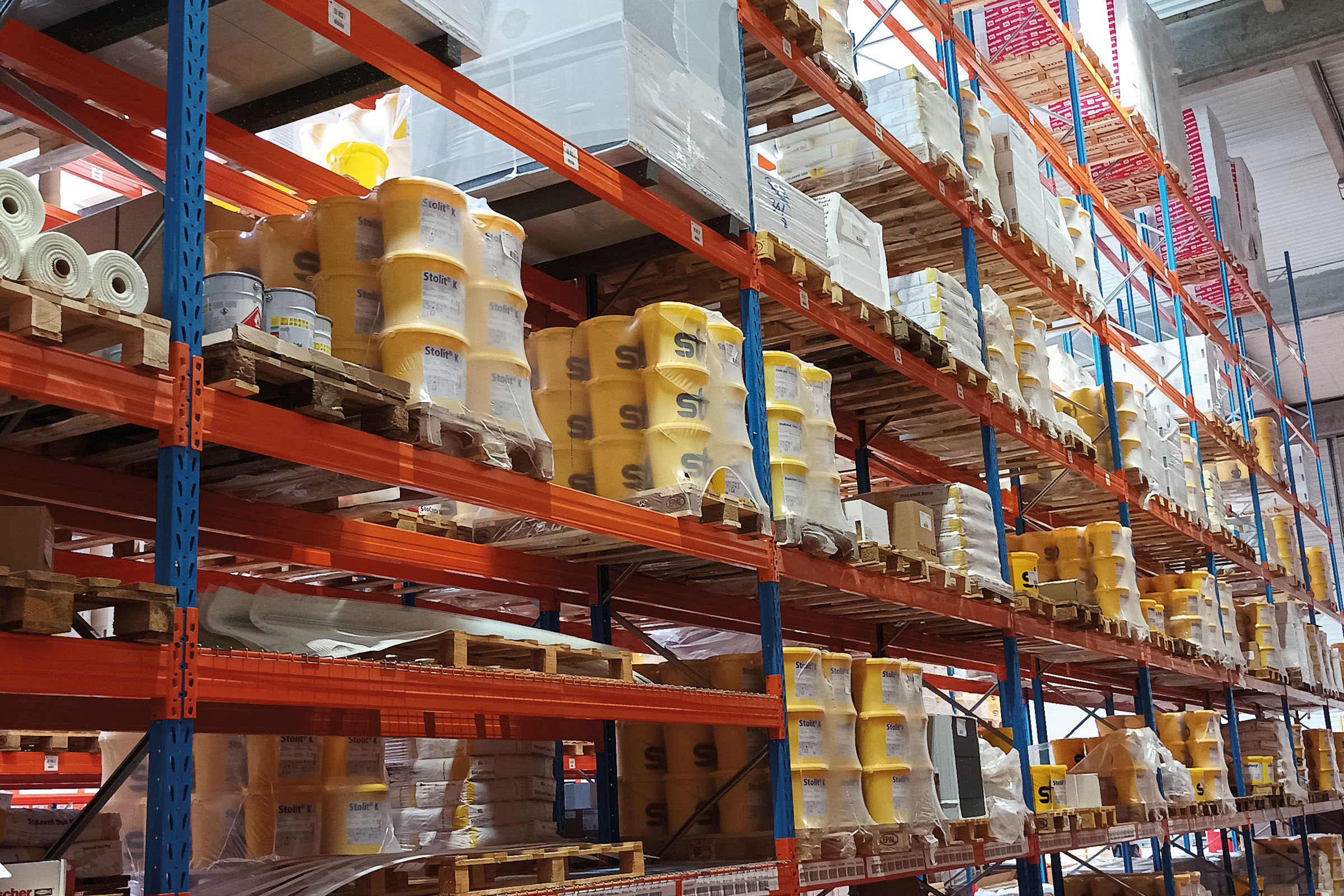 Le nouveau site de Toulouse dispose d’un espace de stockage de 800 palettes.