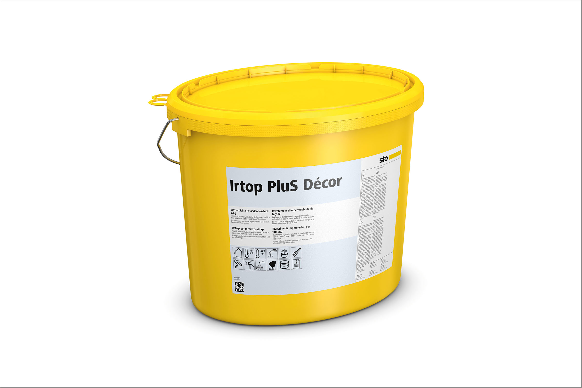 Sceau jaune Sto Irtop PluS Décor