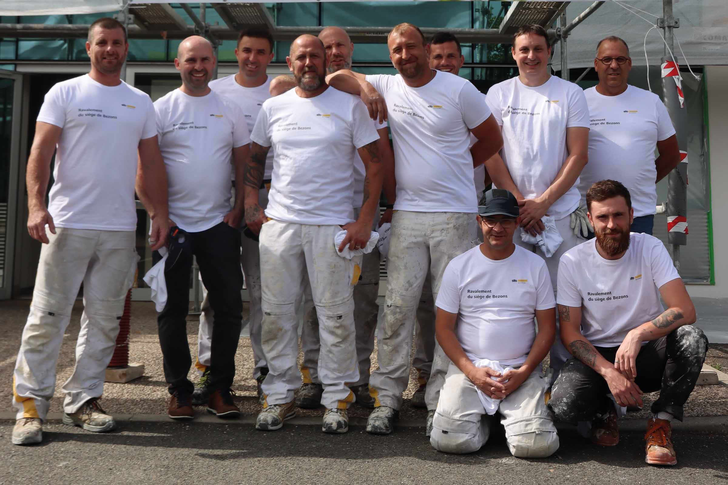 Centre de Formation Sto : l'équipe des Techniciens d'application 