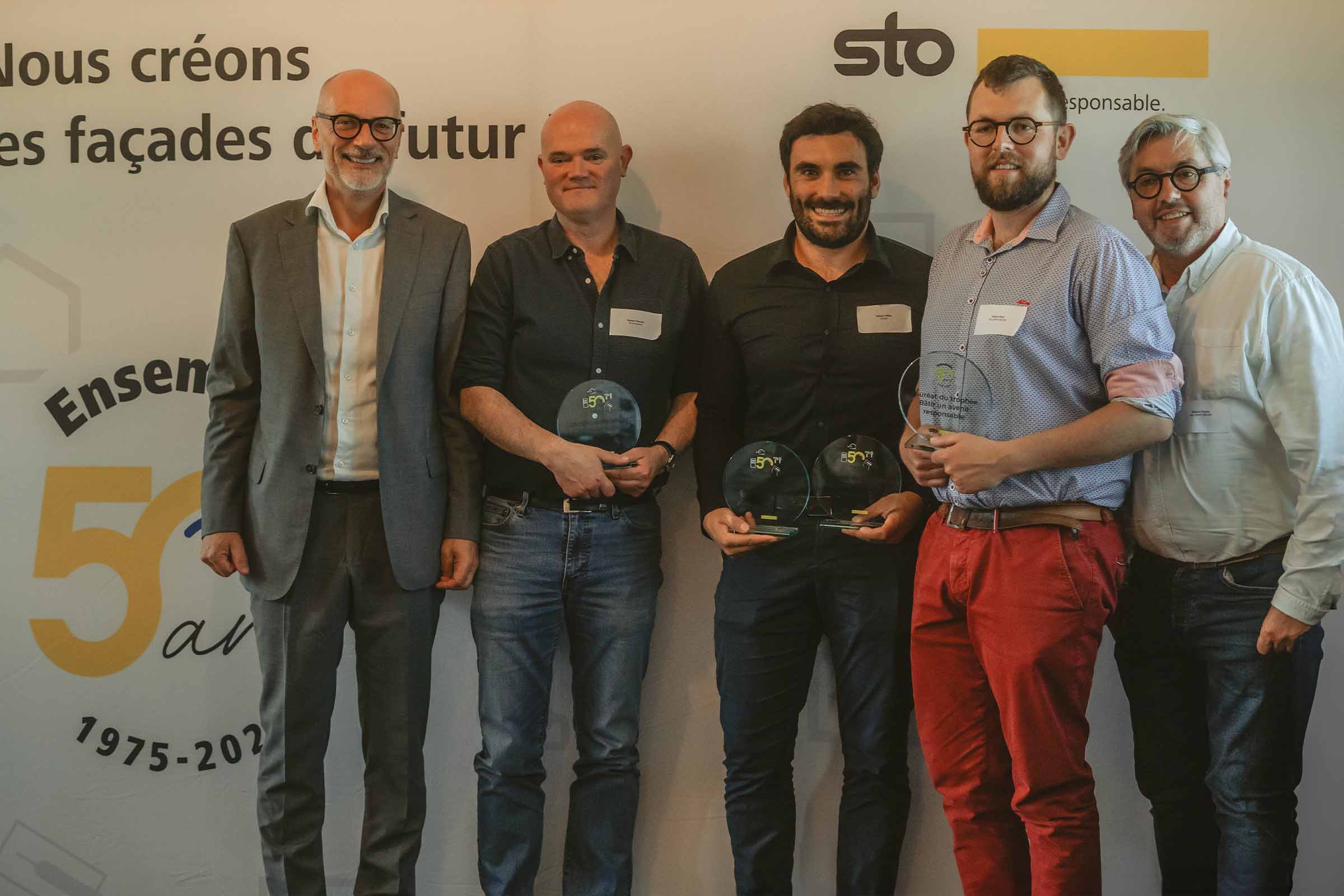 Trophées 50 ans Sto _ Lauréats Rennes