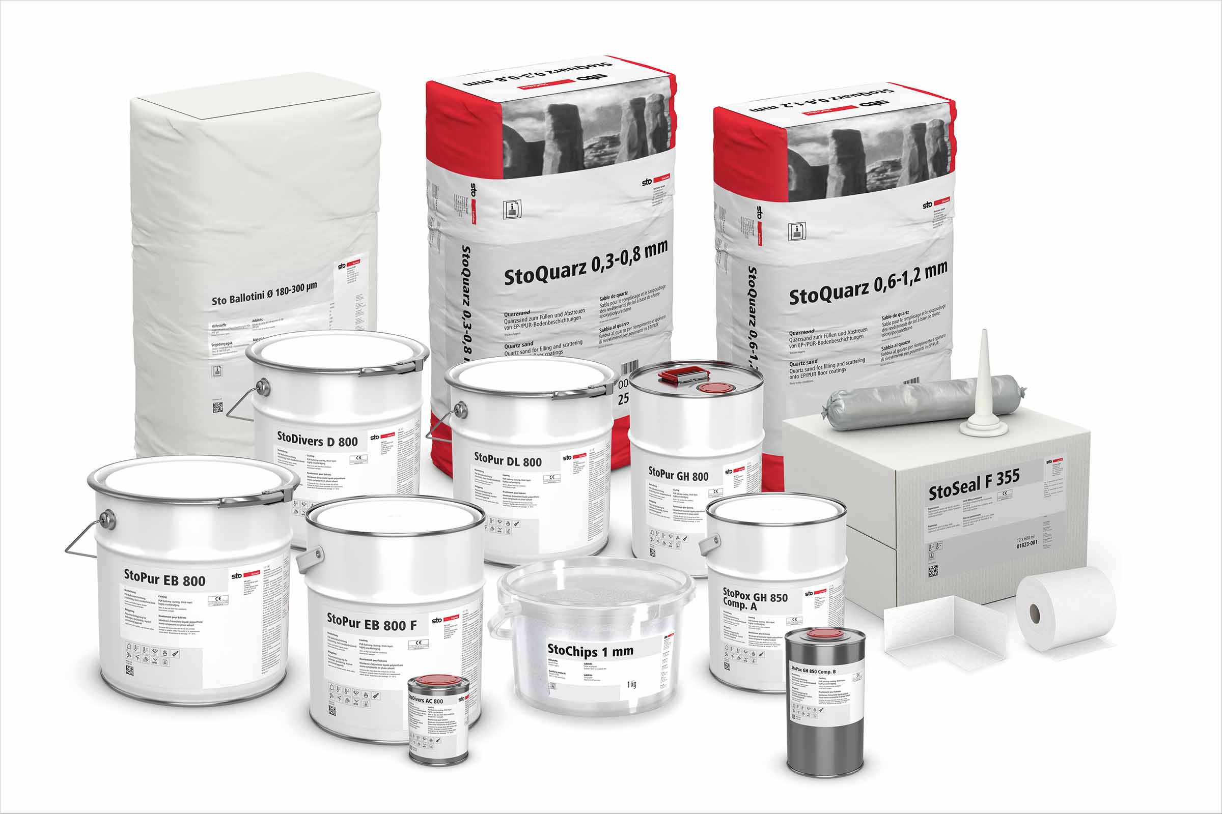 Gamme Produits système StoFloor Balcony EB 800