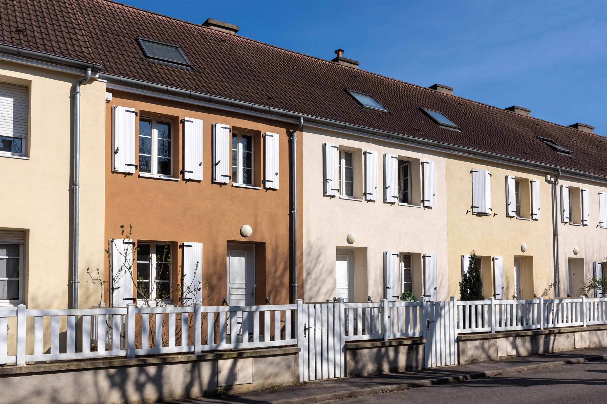 Premier chantier réalisé en StoTherm AimS® sur fibre de bois à Pont-Sainte-Maxence