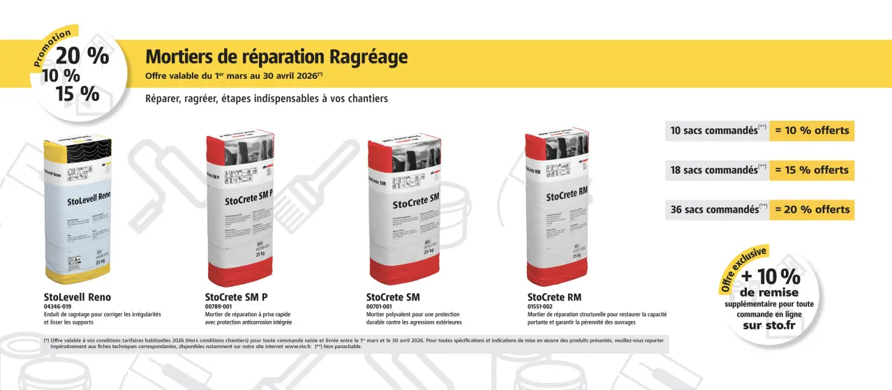 Sto Promo Mortiers