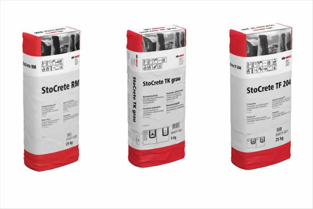 Gamme StoCrete - Réparation des bétons