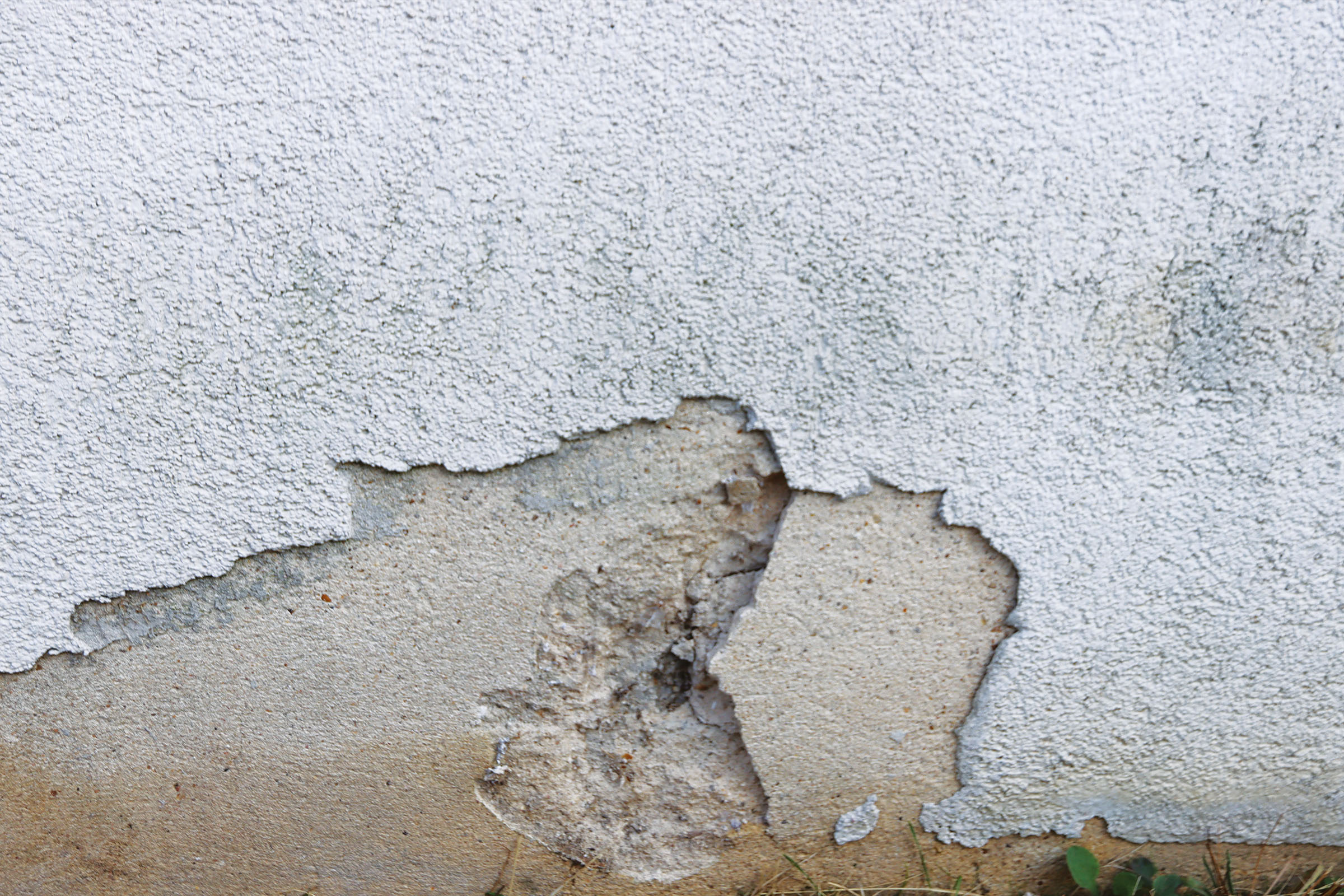 Eclat maçonnerie façade