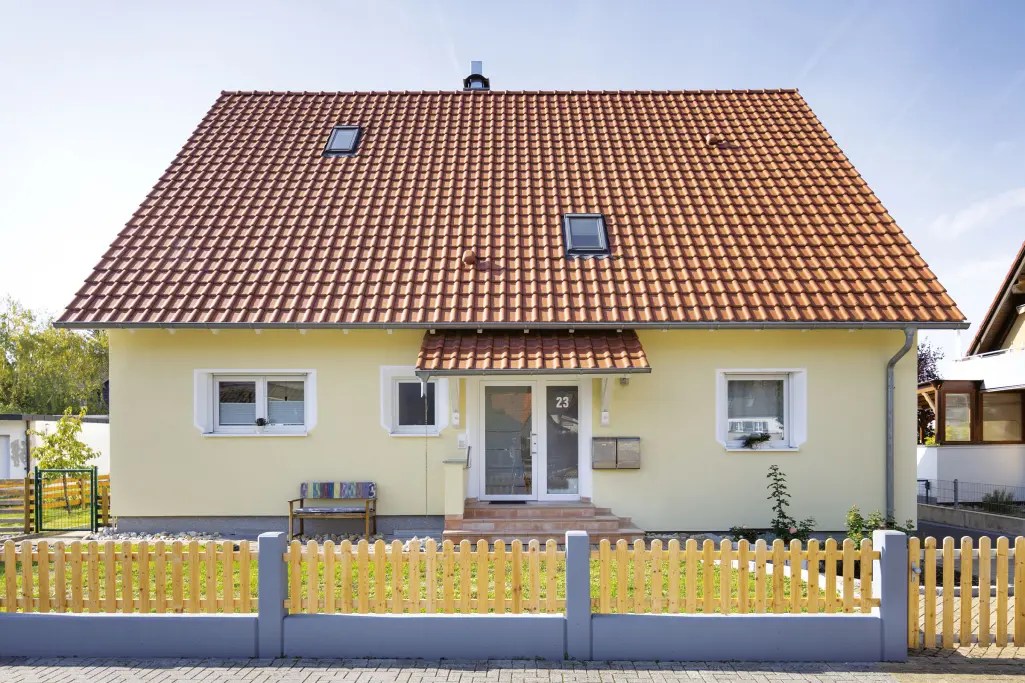 belle façade maison individuelle