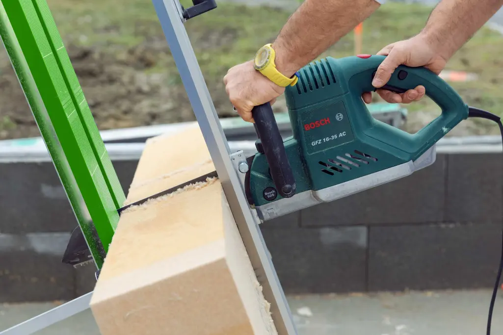 Panneau isolant en fibres de bois Sto.