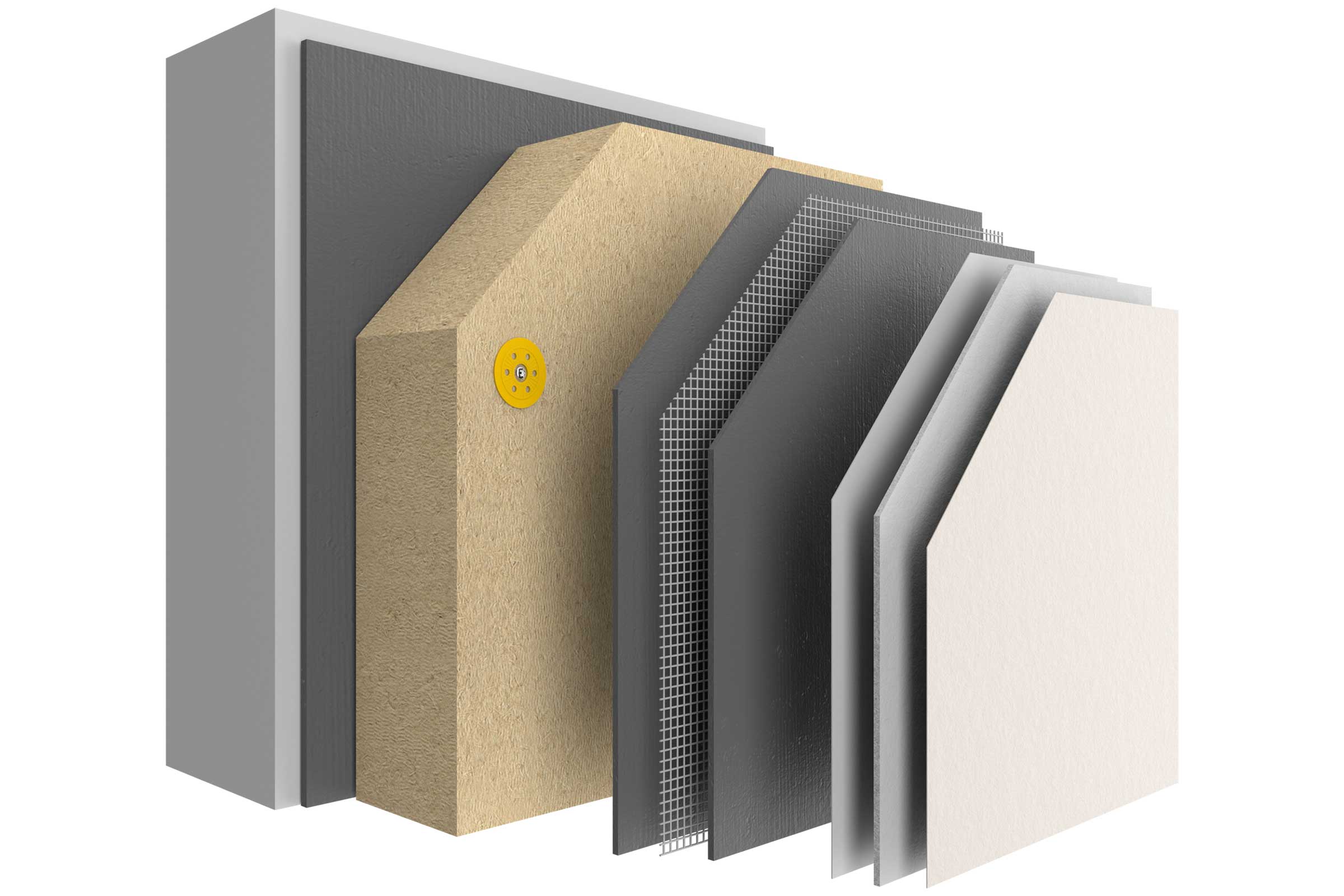 Eclaté système StoTherm Wood