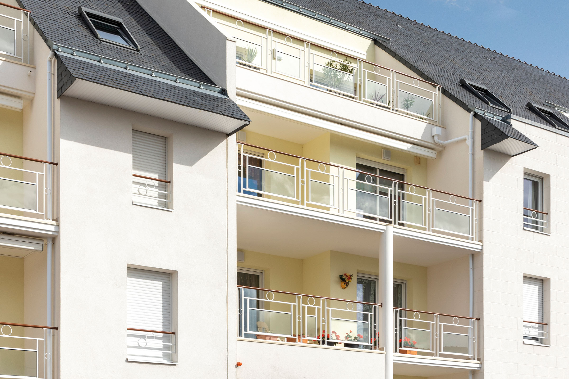 Résidence Nautilus à Carquefou (44) - Protéger les façades mais aussi les balcons