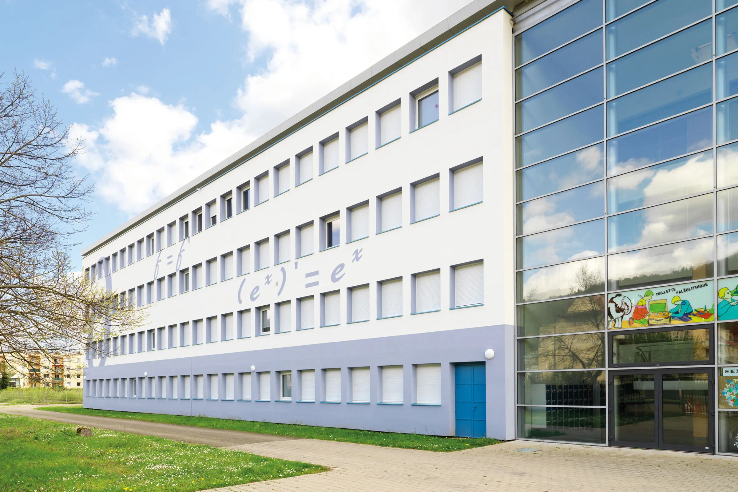 Collège Louis Arbogast, Mutzig (67). Photo : © Siméon Levaillant