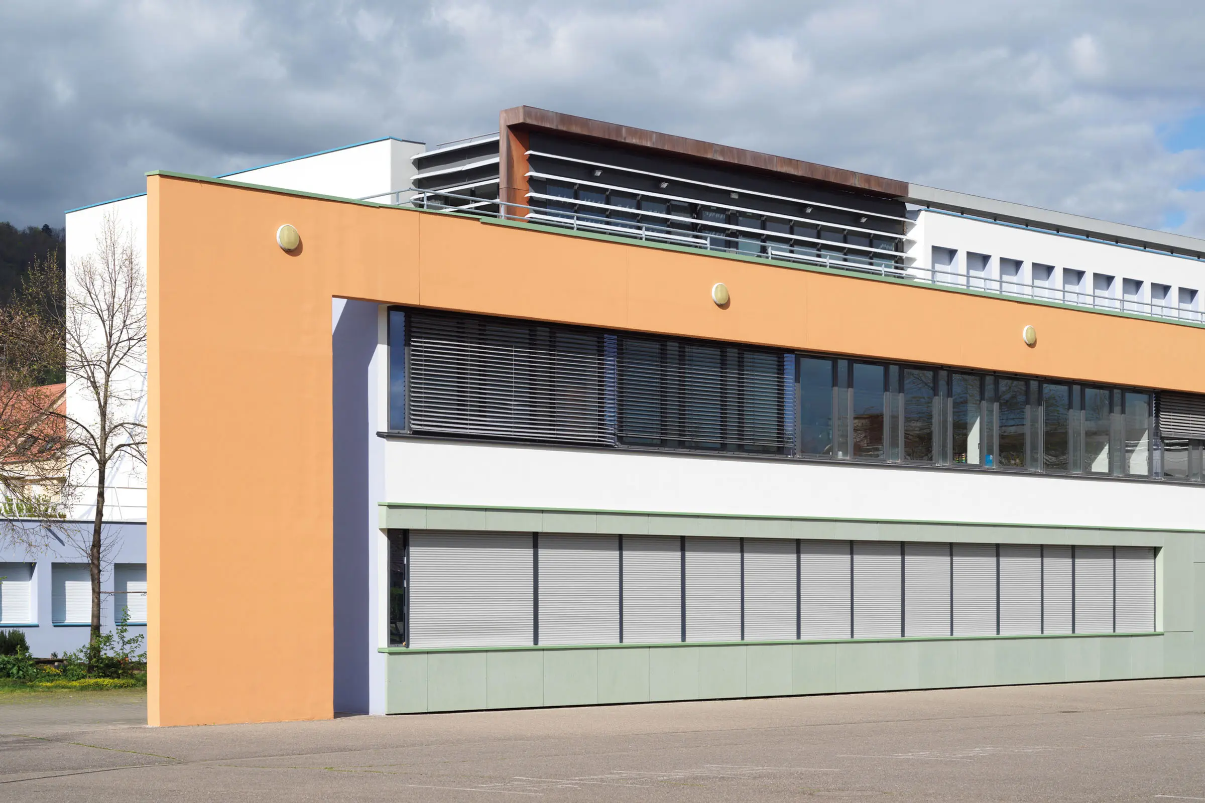 Collège Louis Arbogast, Mutzig (67). Photo : © Siméon Levaillant