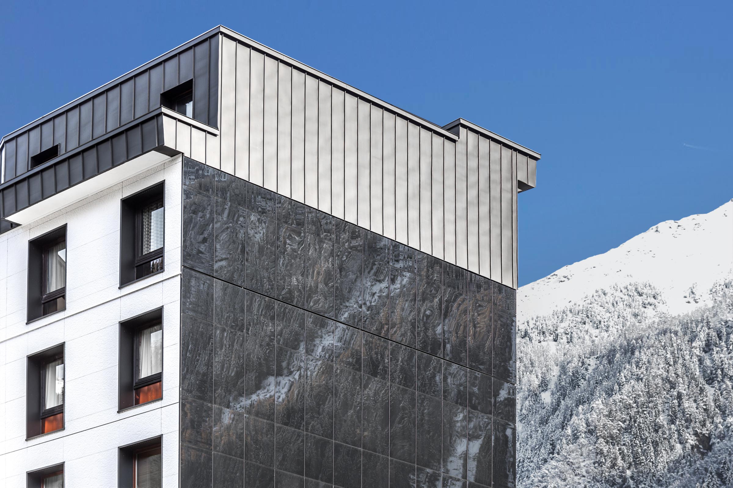 Résidence de l'Outa, Chamonix (74). Photo : TB Photo, Chamonix