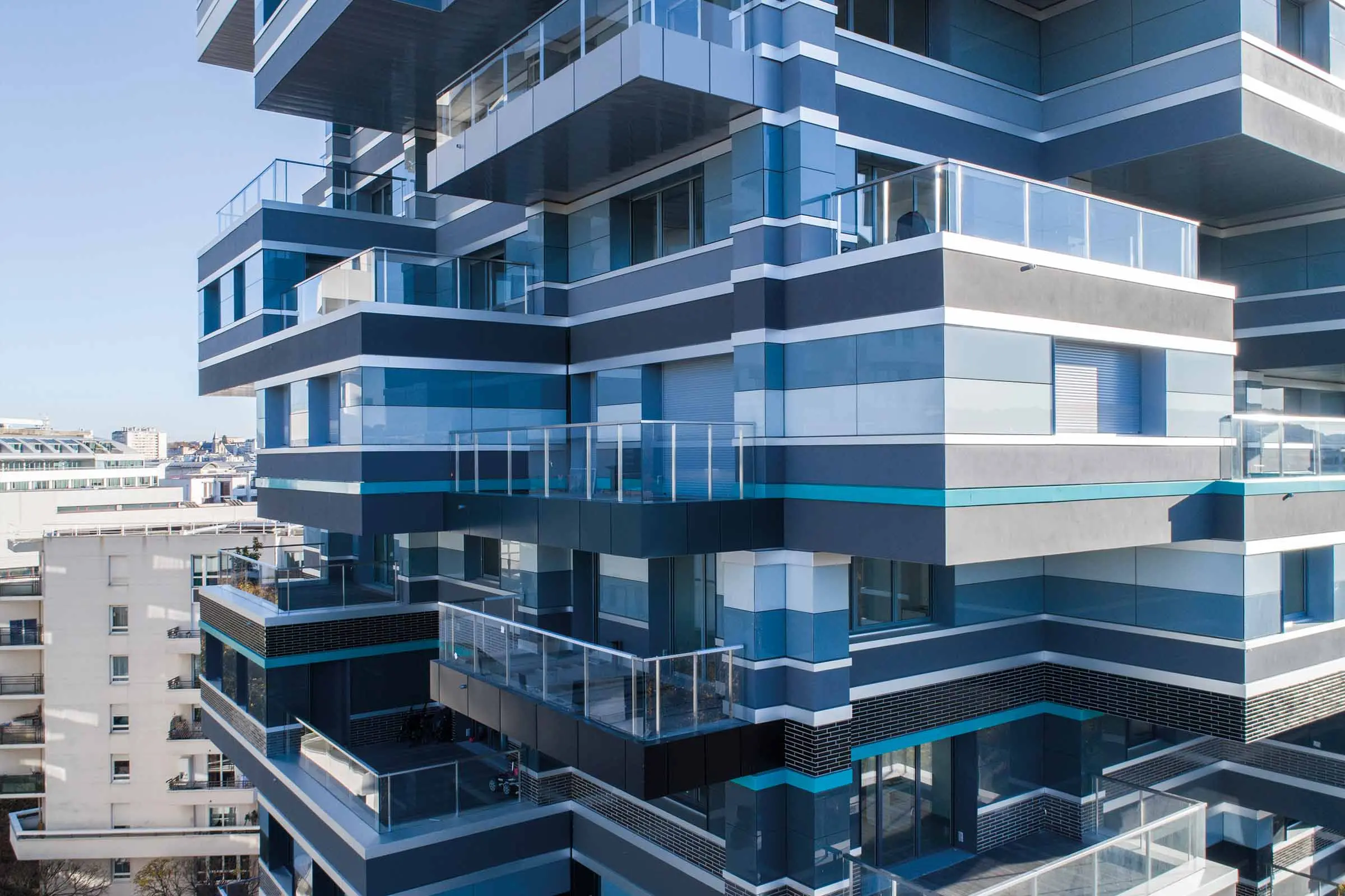 ITE & Bardage ventilé Sto - Programme Haute Définition Issy-Les-Moulineaux_Tour1