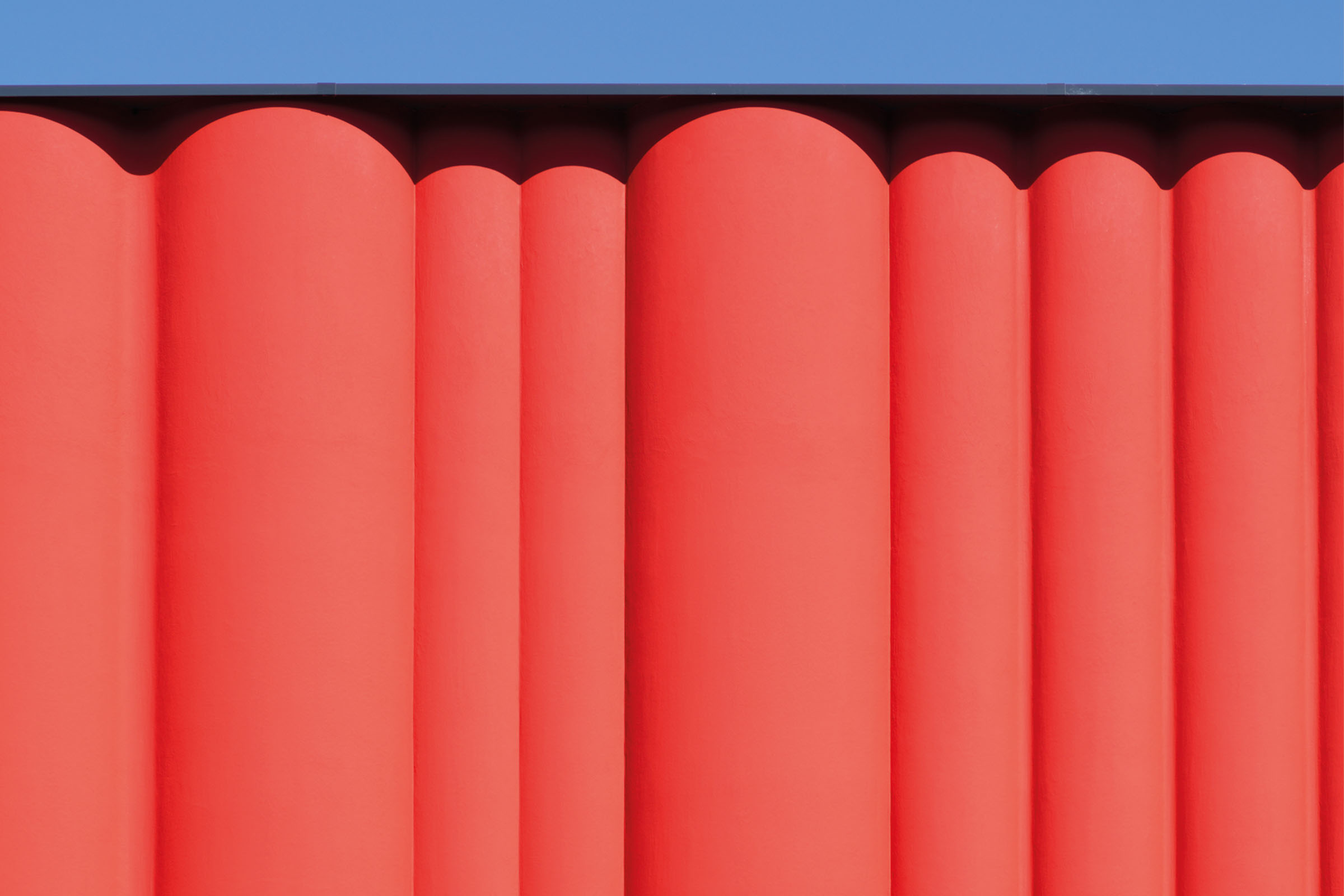 Théatre de forbach _Composer avec des panneaux courbes