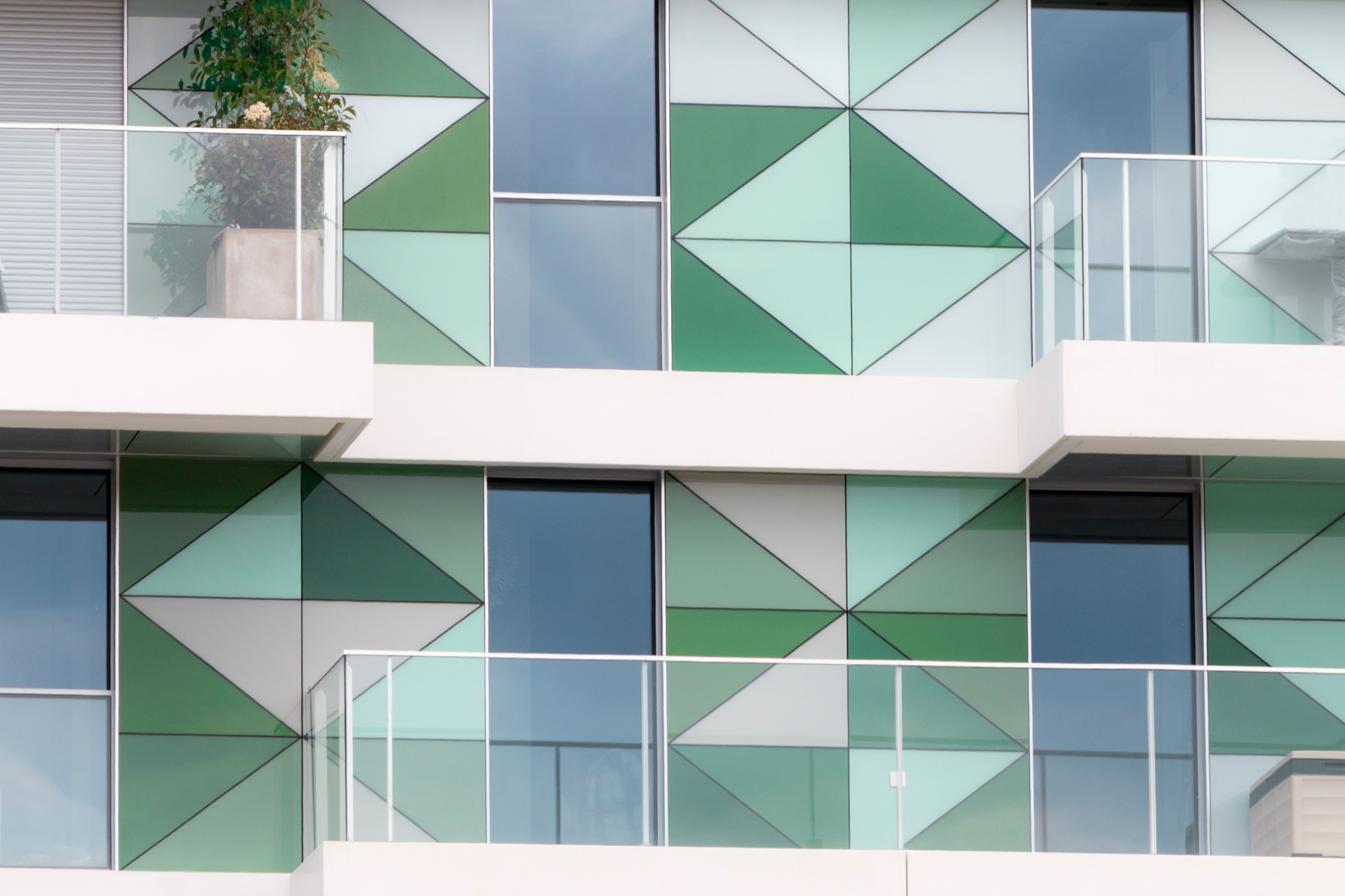 Ensemble résidentiel neuf Unik, ZAC Seguin, Boulogne-Billancourt (92). Photo :  © Manuel Panaget